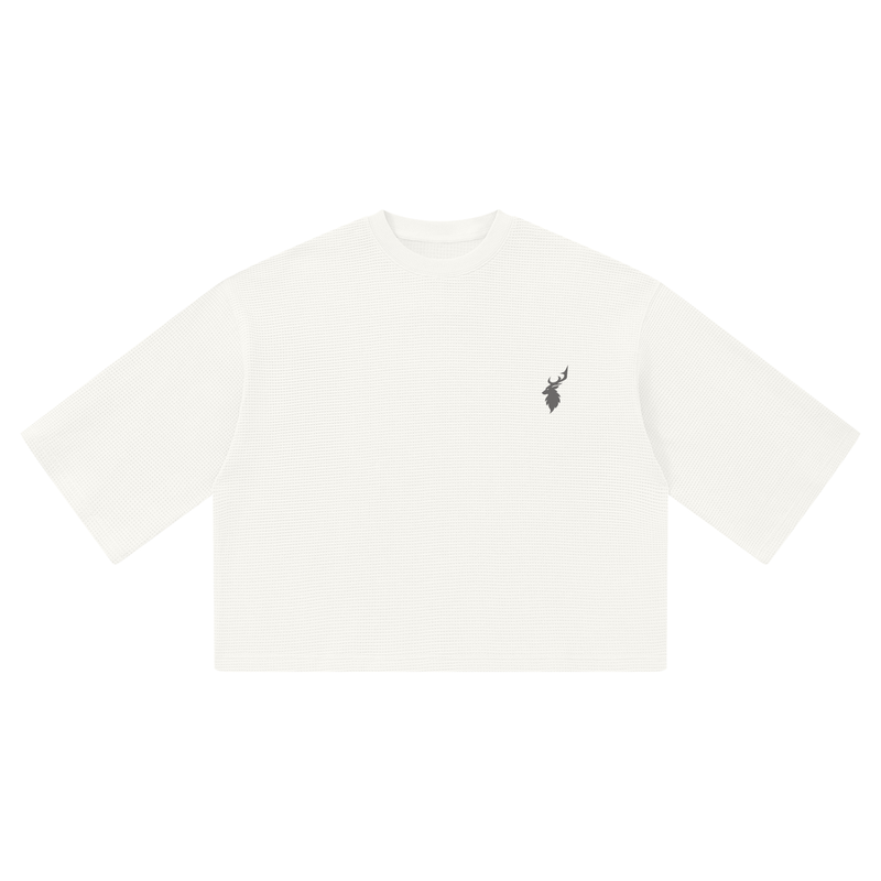 Unisex Waffle Boxy T-Shirt