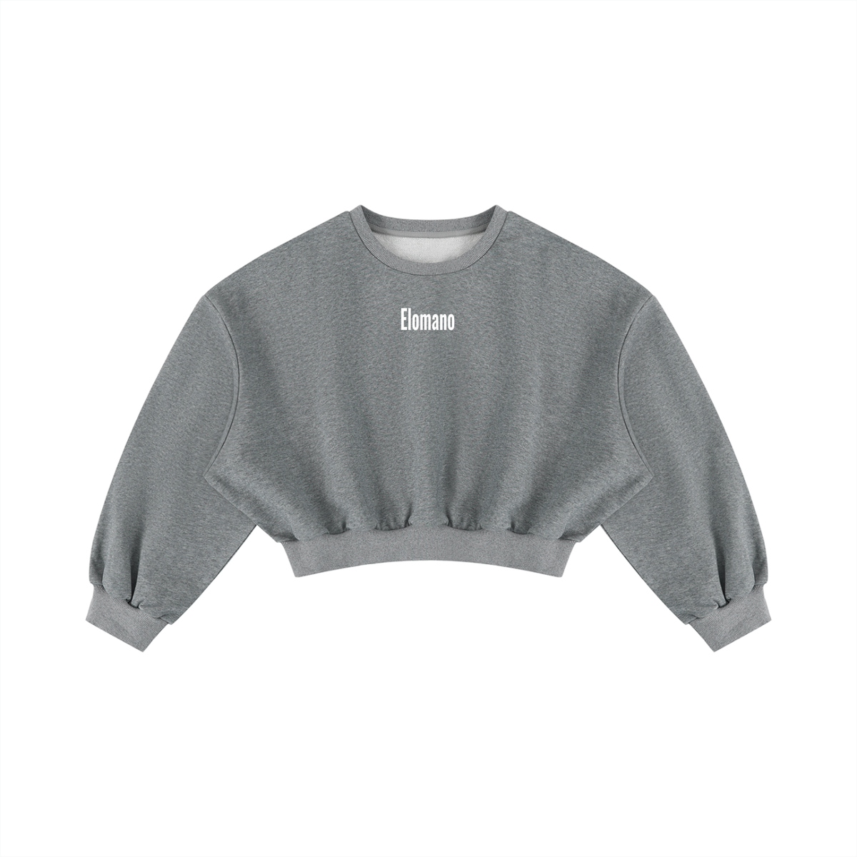 Women's Boxy Cropped Crewneck Sweatshirt