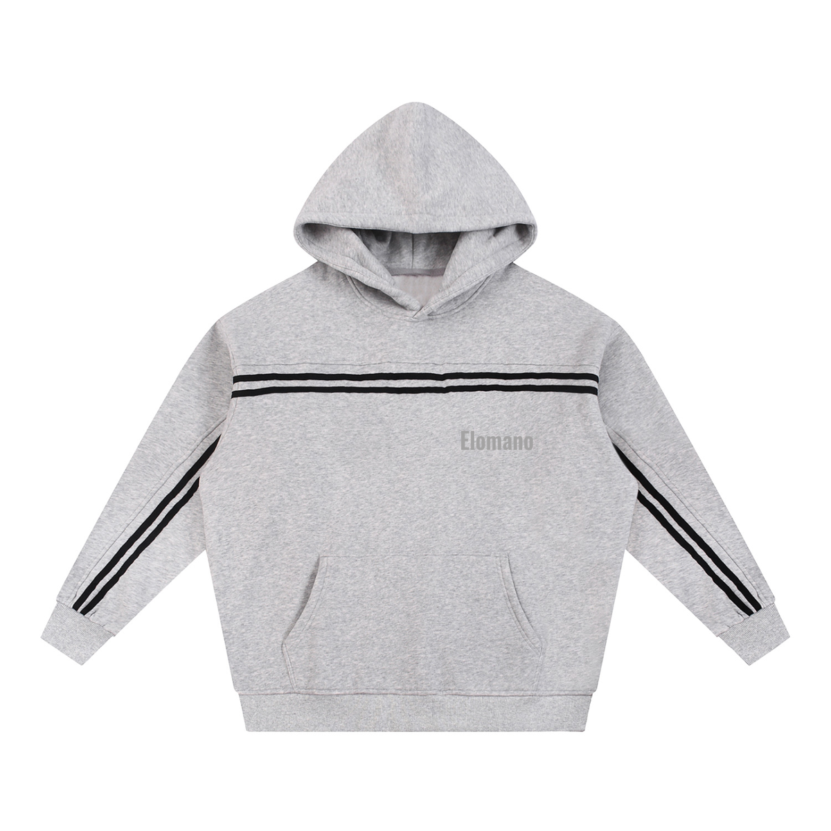 Sun Fade Contrast Tape Fleece Hoodie