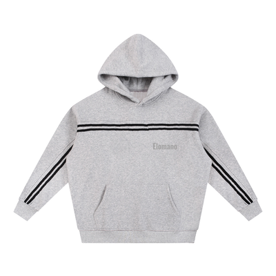 Sun Fade Contrast Tape Fleece Hoodie