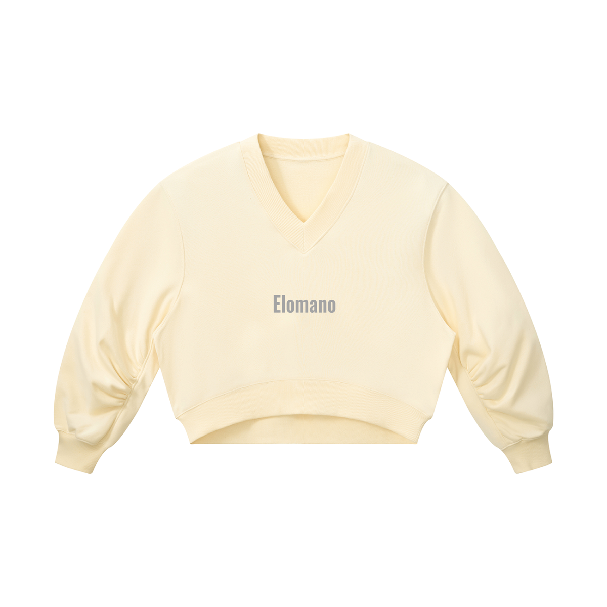 Women’s Crop V-Neck Sweatshirt