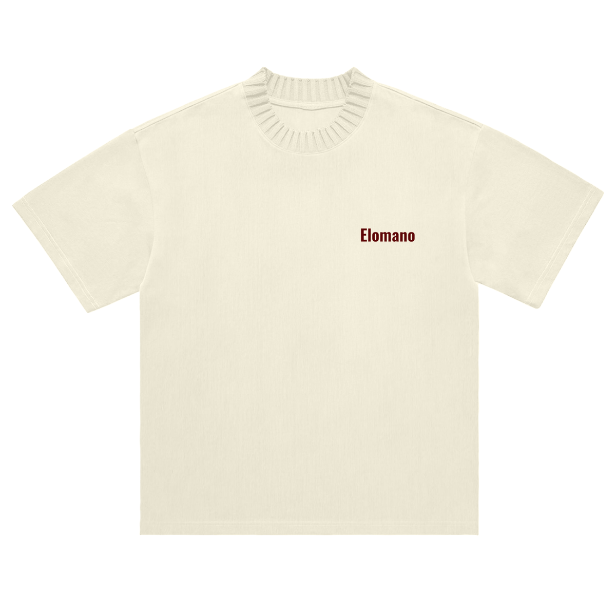 Heavyweight Knitted Round Neck T-Shirt