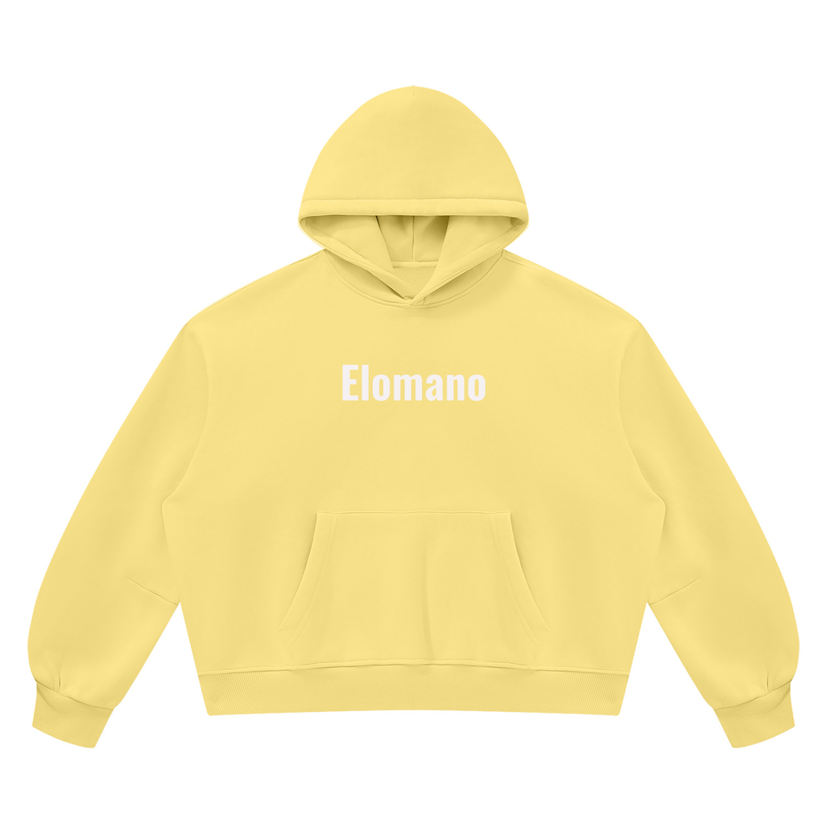 Unisex Vintage Wash Boxy Fleece Hoodie