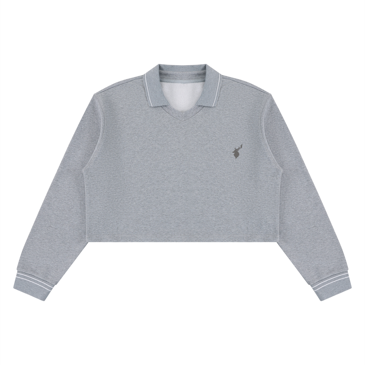 Women’s Crop Collared Sweatshirt