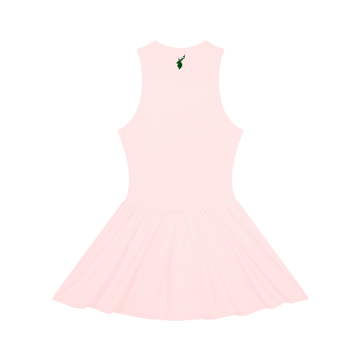Women’s Ruched Sleeveless Full-Zip Dress