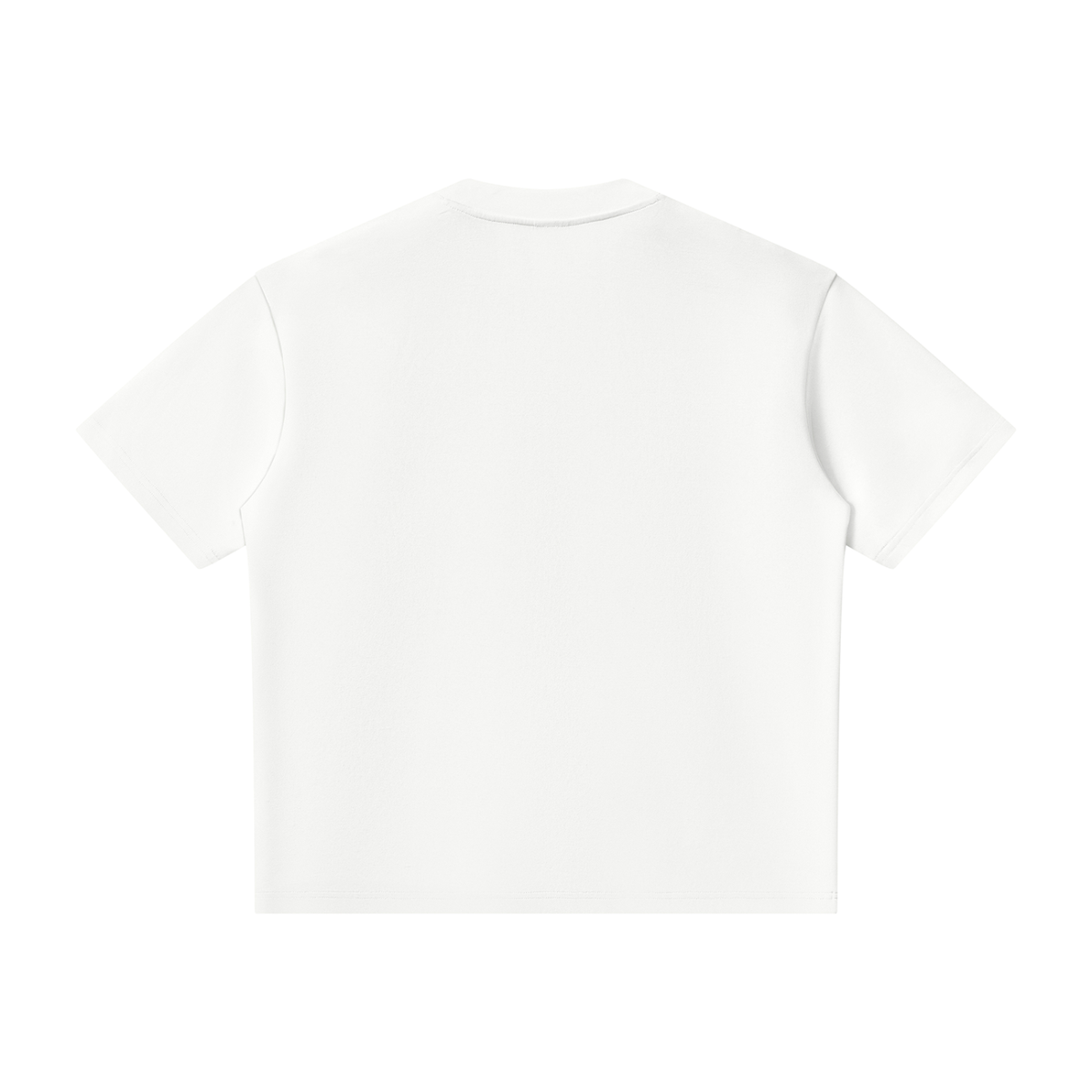 Oversized Piping Henley T-Shirt