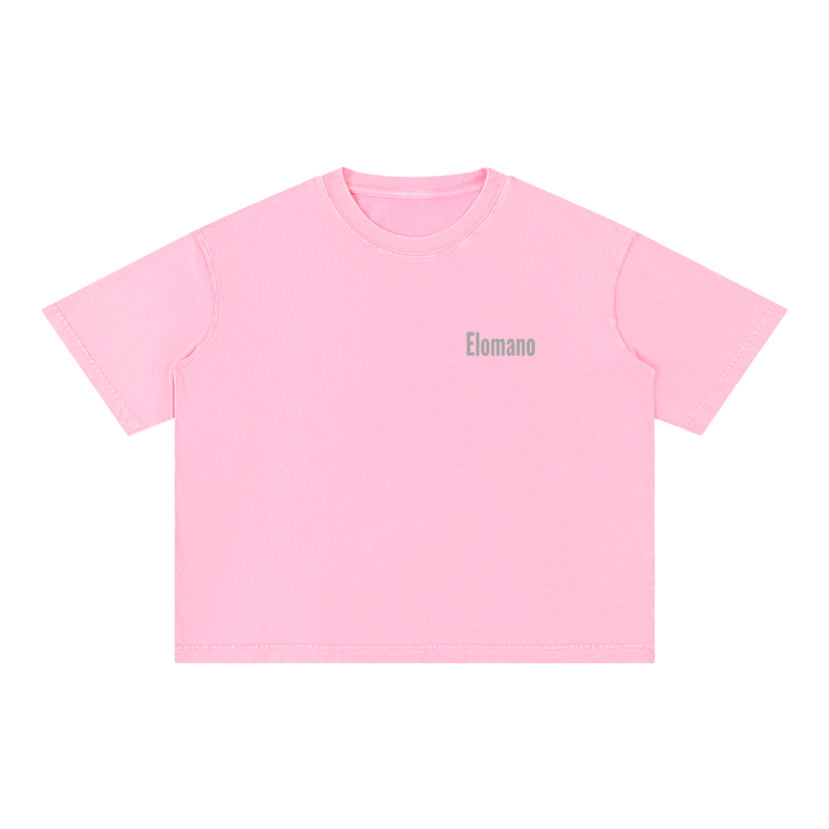 Mineral Wash Boxy Cotton T-Shirt