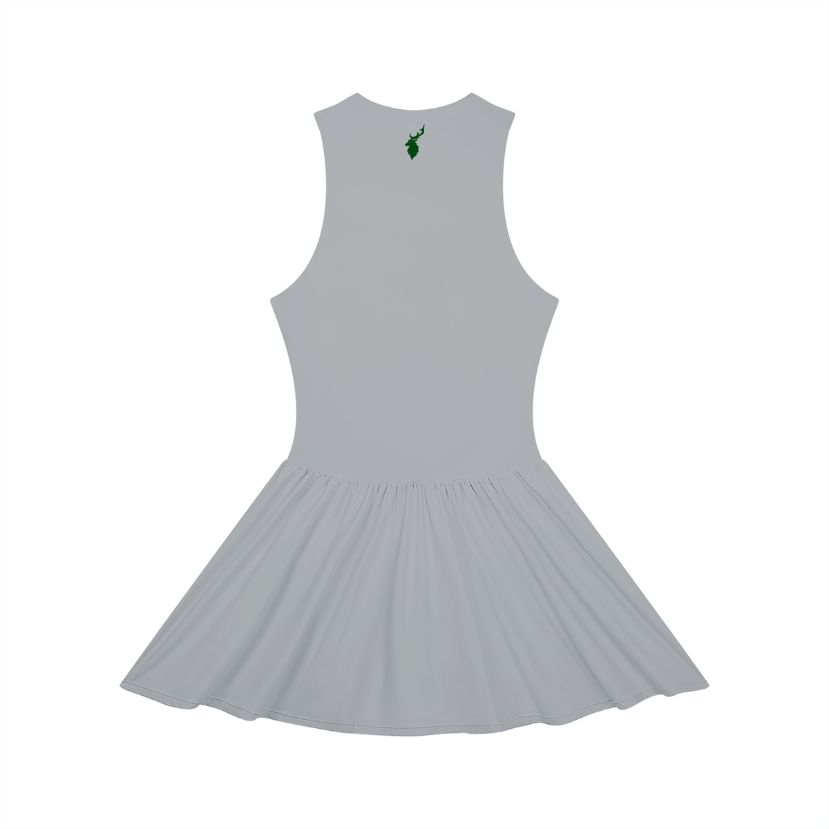 Women’s Ruched Sleeveless Full-Zip Dress