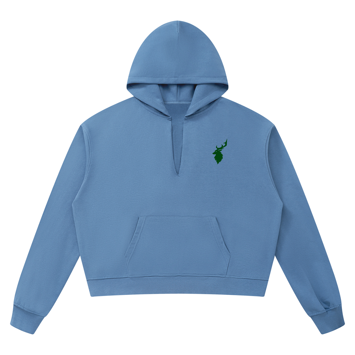 Unisex Boxy Raw Edge Hoodie