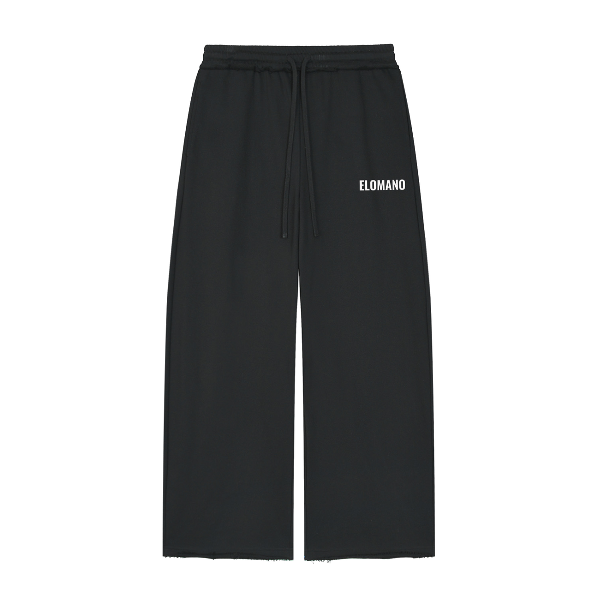Women’s Wide Leg Raw Edge Sweatpants