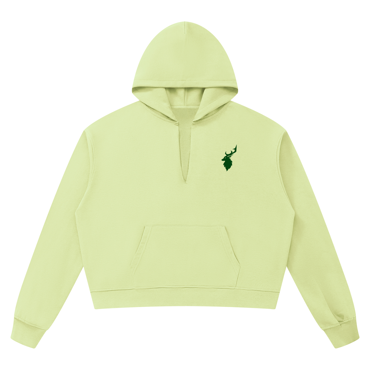 Unisex Boxy Raw Edge Hoodie