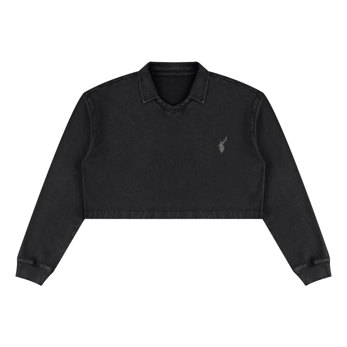 Women’s Vintage Wash Crop Sweatshirt
