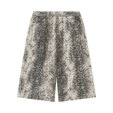 White Snake Print