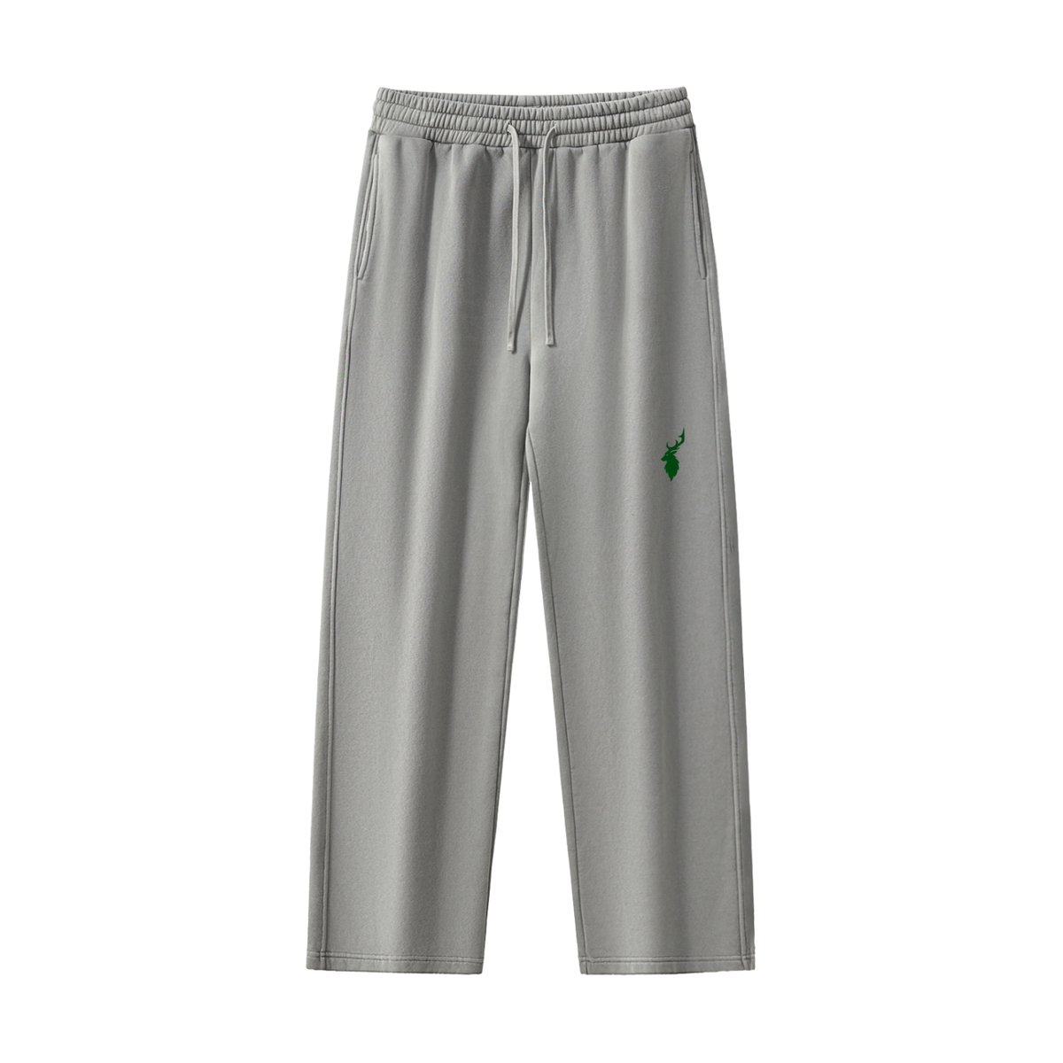 Frayed Enzyme Washed Fleece Sweatpants