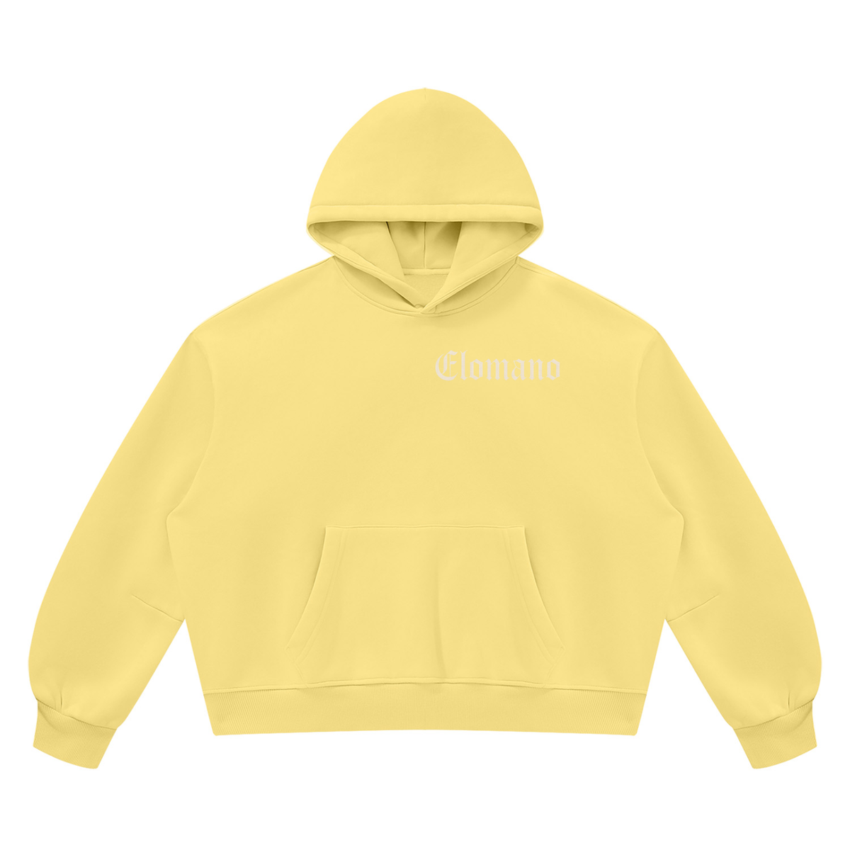 Unisex Vintage Wash Boxy Fleece Hoodie