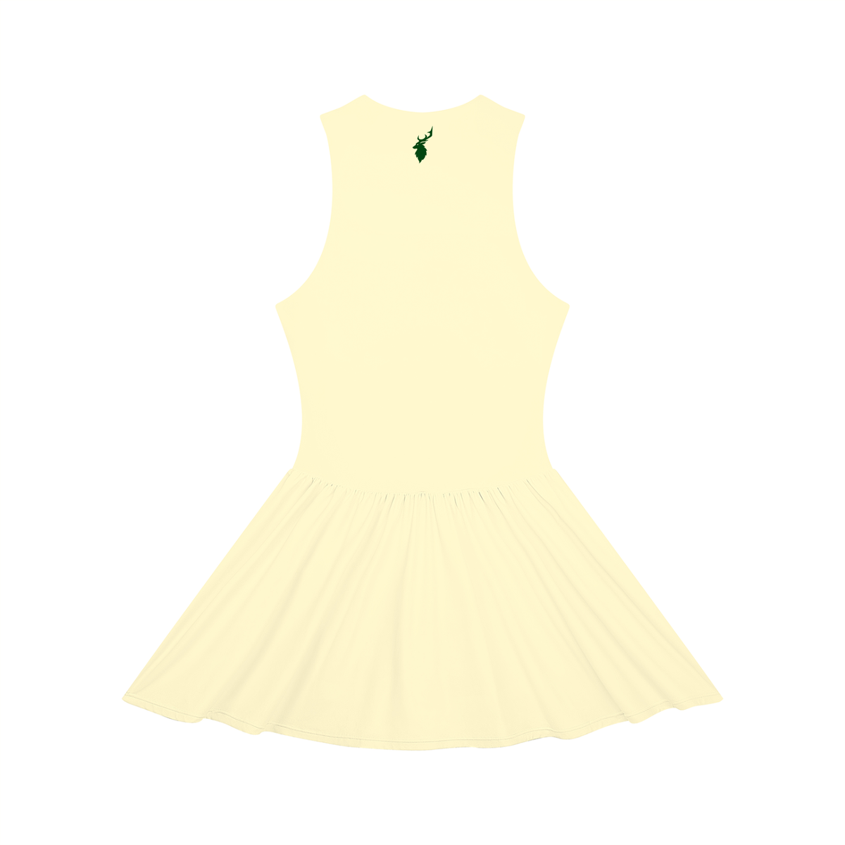 Women’s Ruched Sleeveless Full-Zip Dress