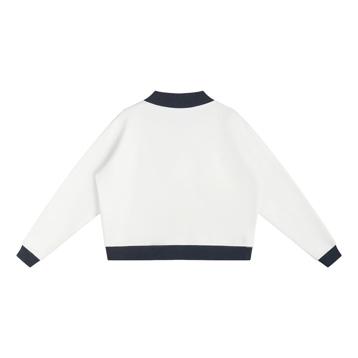 Women’s Mock Neck Crewneck Sweatshirt
