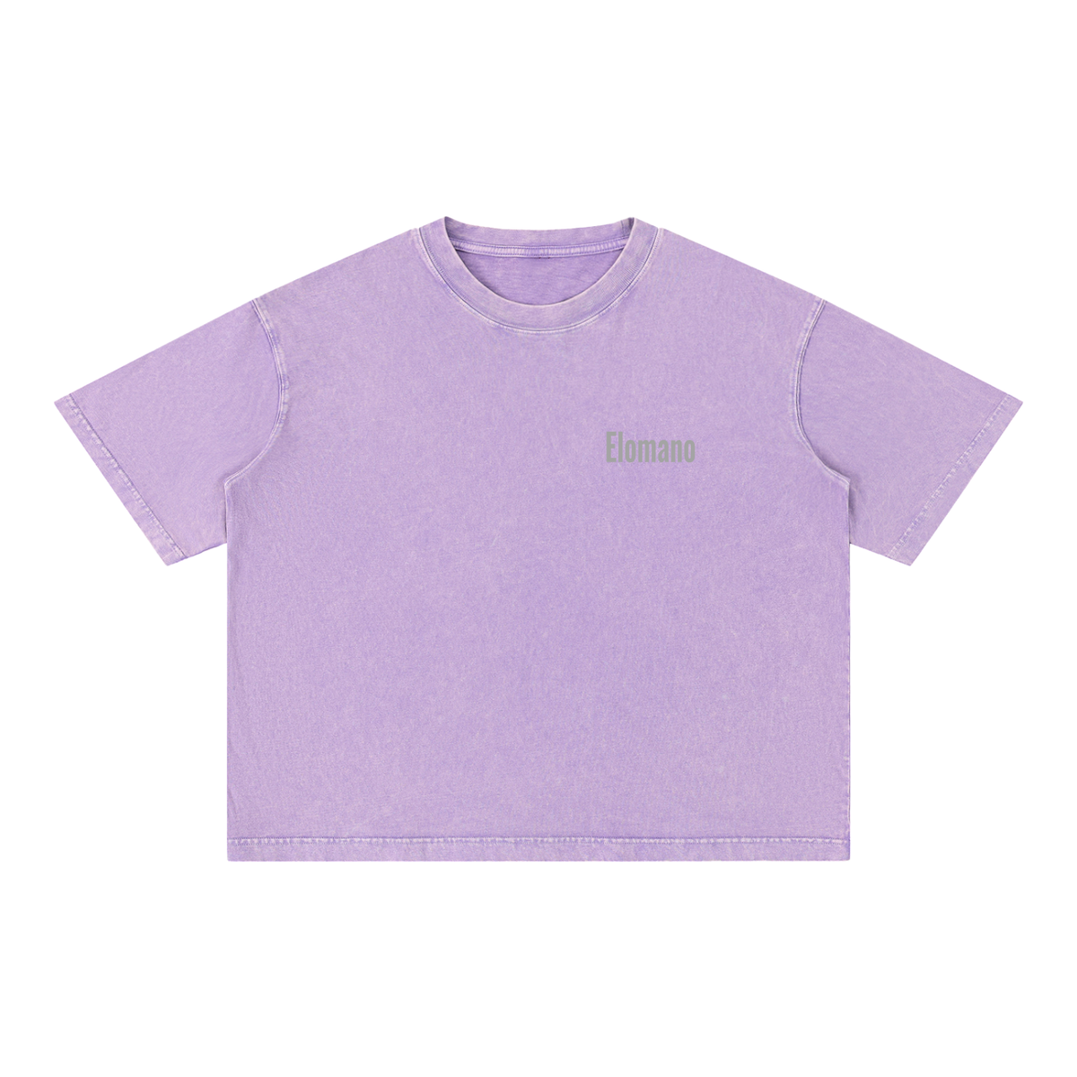 Mineral Wash Boxy Cotton T-Shirt