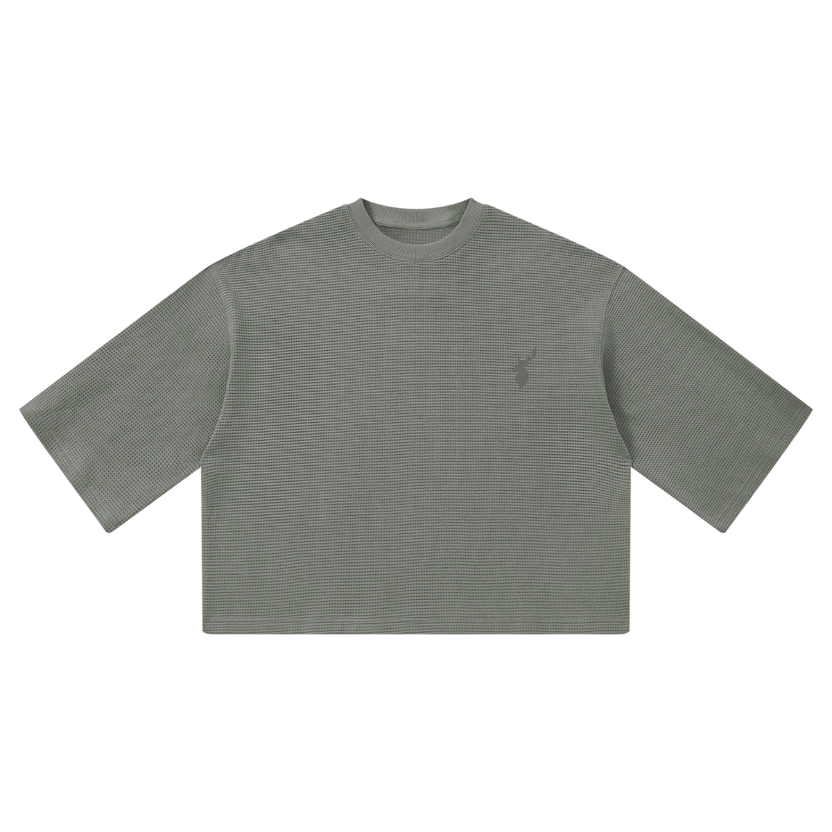 Unisex Waffle Boxy T-Shirt
