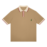 Khaki with Beige Camel