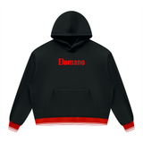 Black with Red