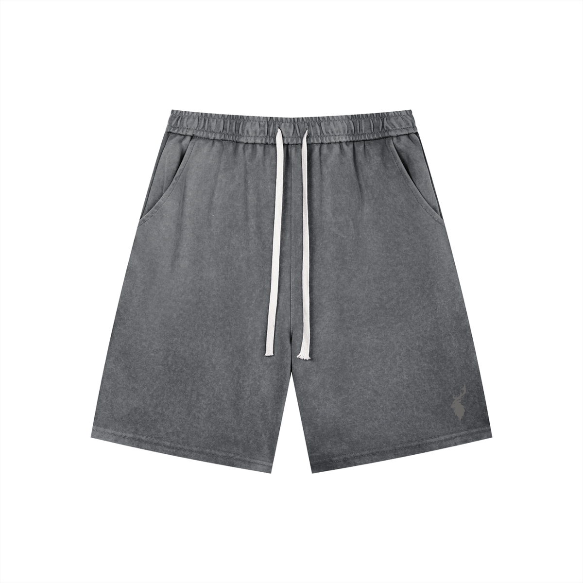 Men’s Vintage Wash Drawstring Shorts