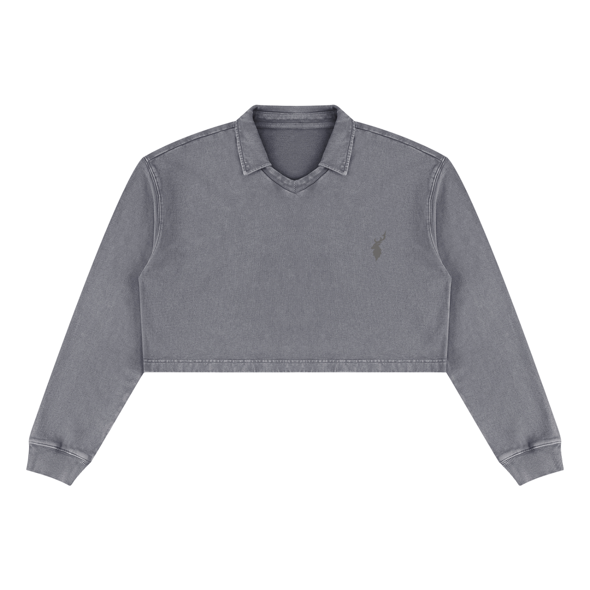 Women’s Vintage Wash Crop Sweatshirt