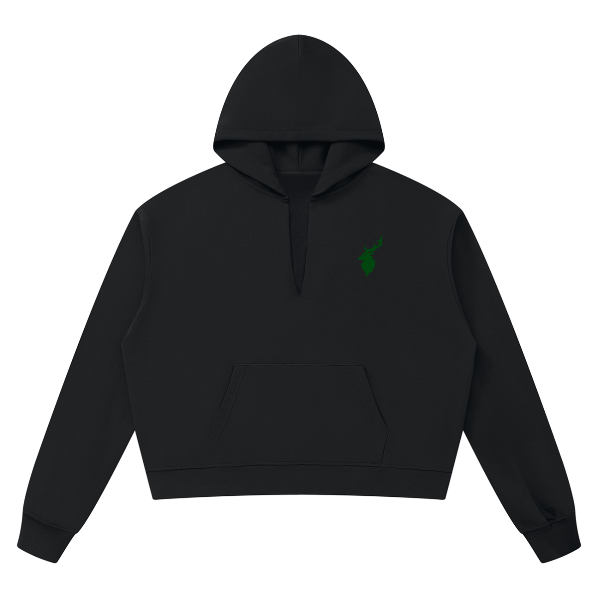 Unisex Boxy Raw Edge Hoodie