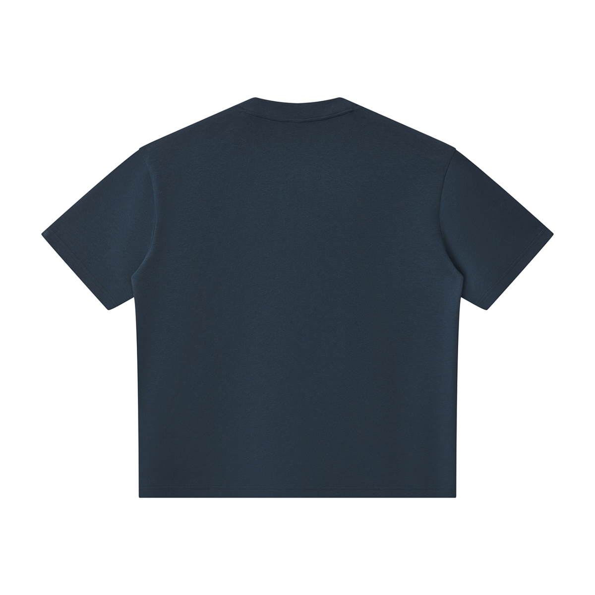 Oversized Piping Henley T-Shirt