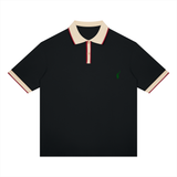Black with Apricot