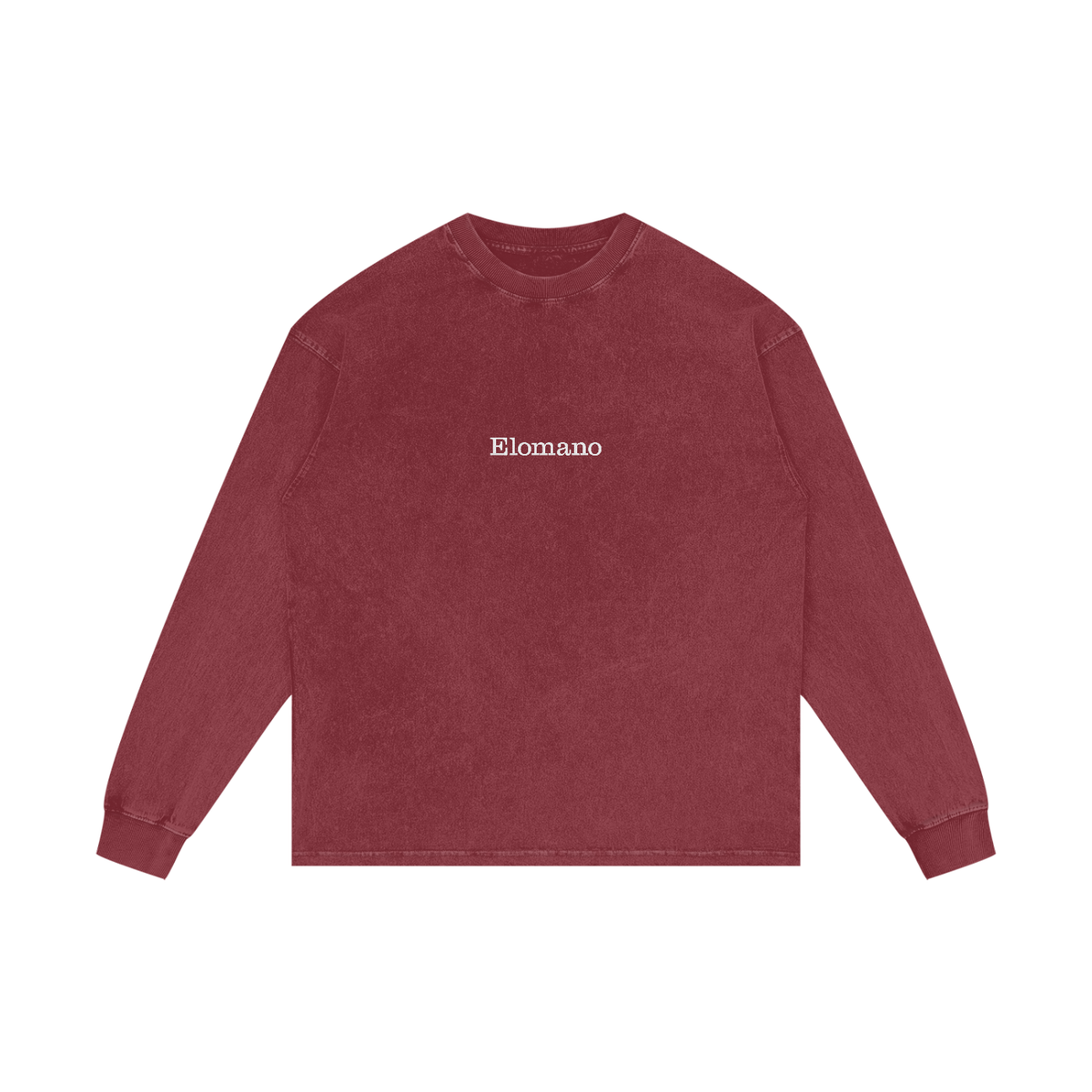 Acid Wash Oversize Long Sleeve T-Shirt