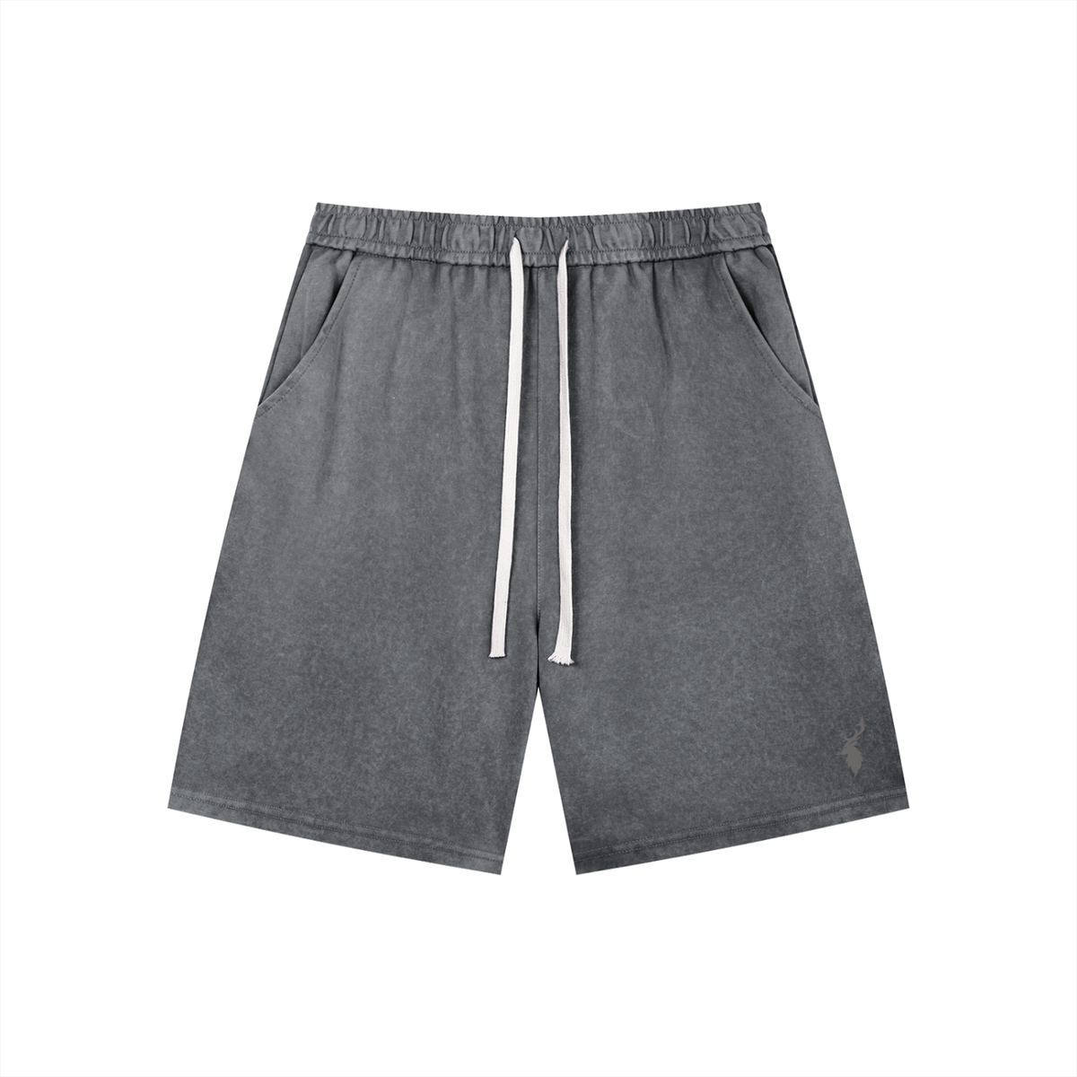 Men’s Vintage Wash Drawstring Shorts