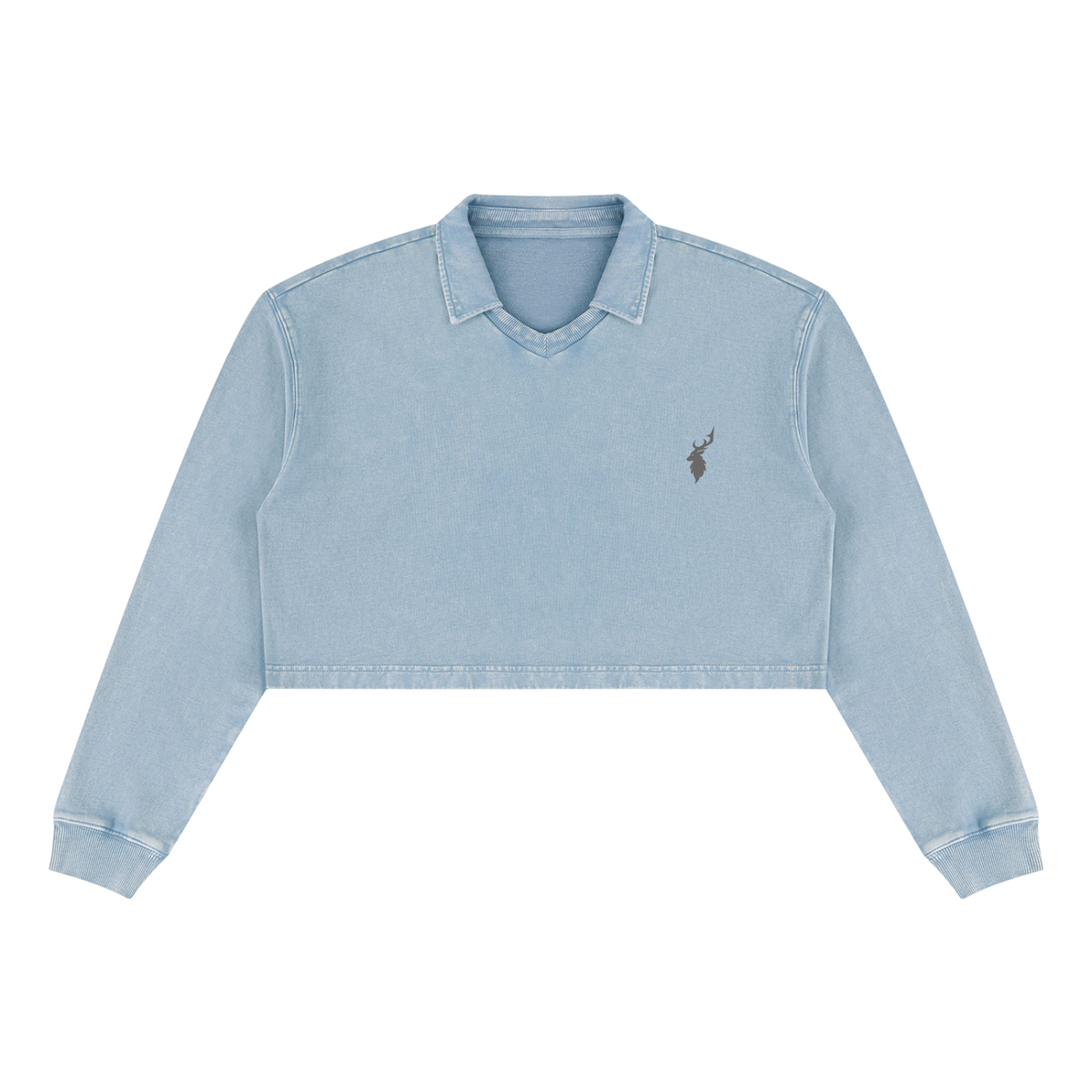 Women’s Vintage Wash Crop Sweatshirt
