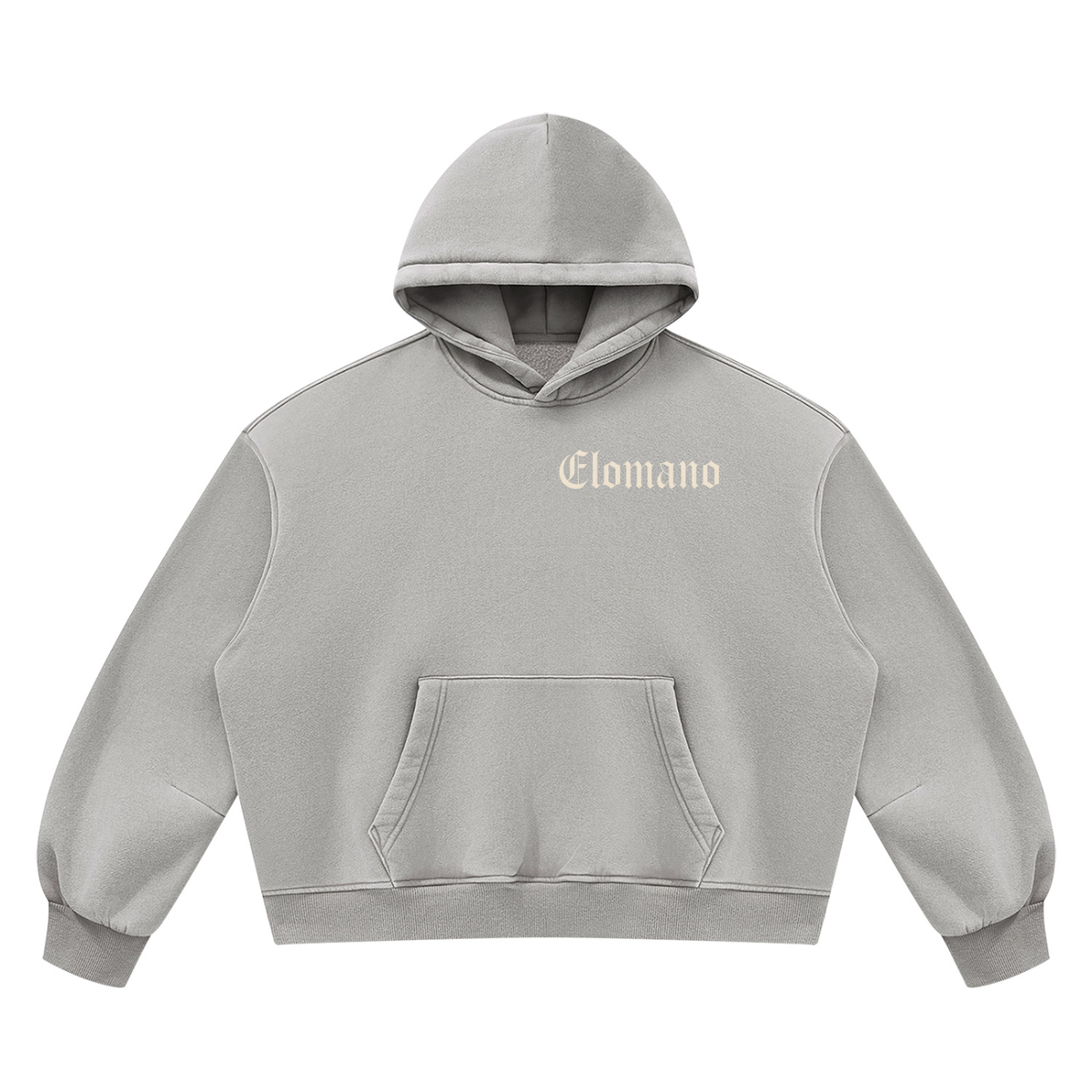 Unisex Vintage Wash Boxy Fleece Hoodie