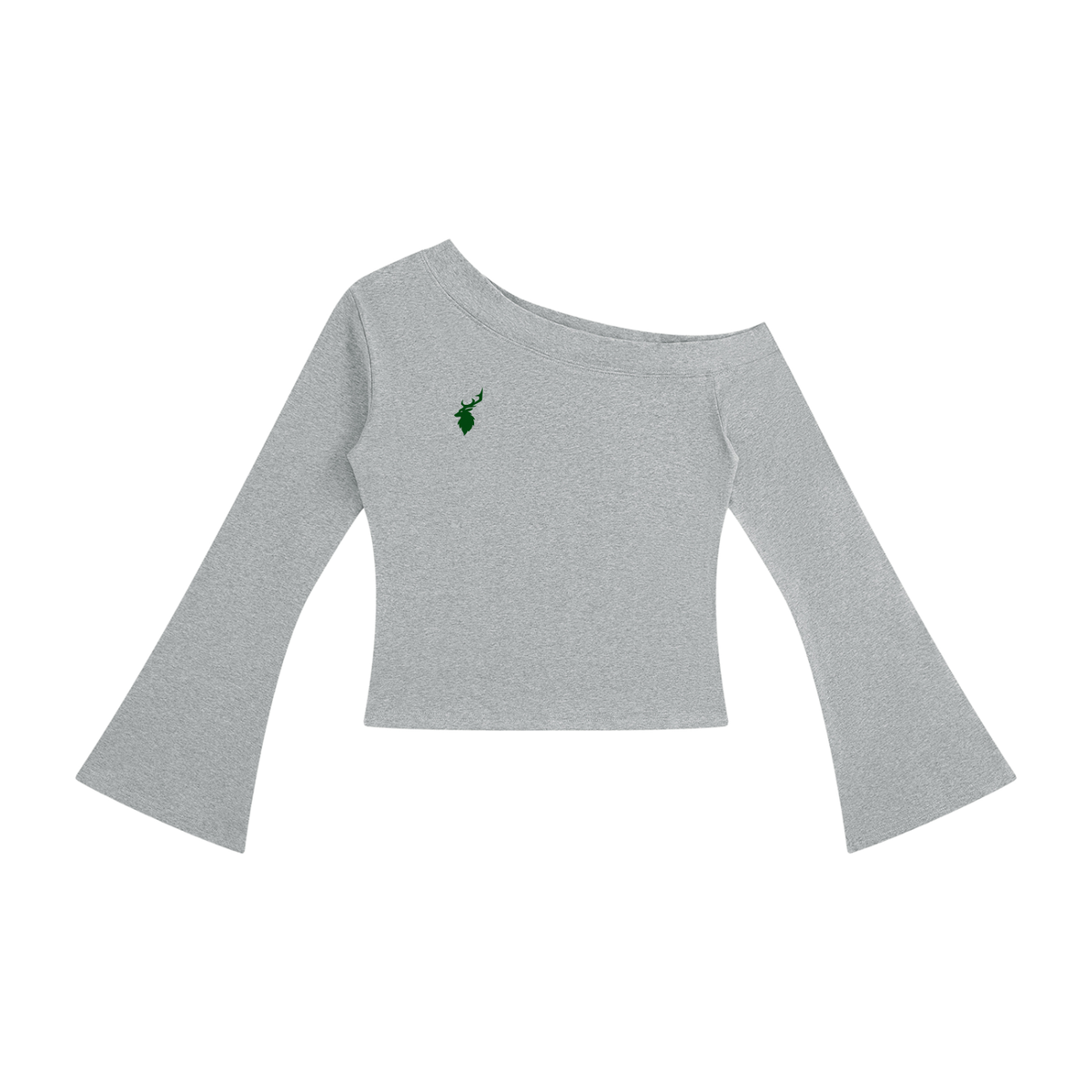 Women's Off-Shoulder Bell Sleeve T-Shirt