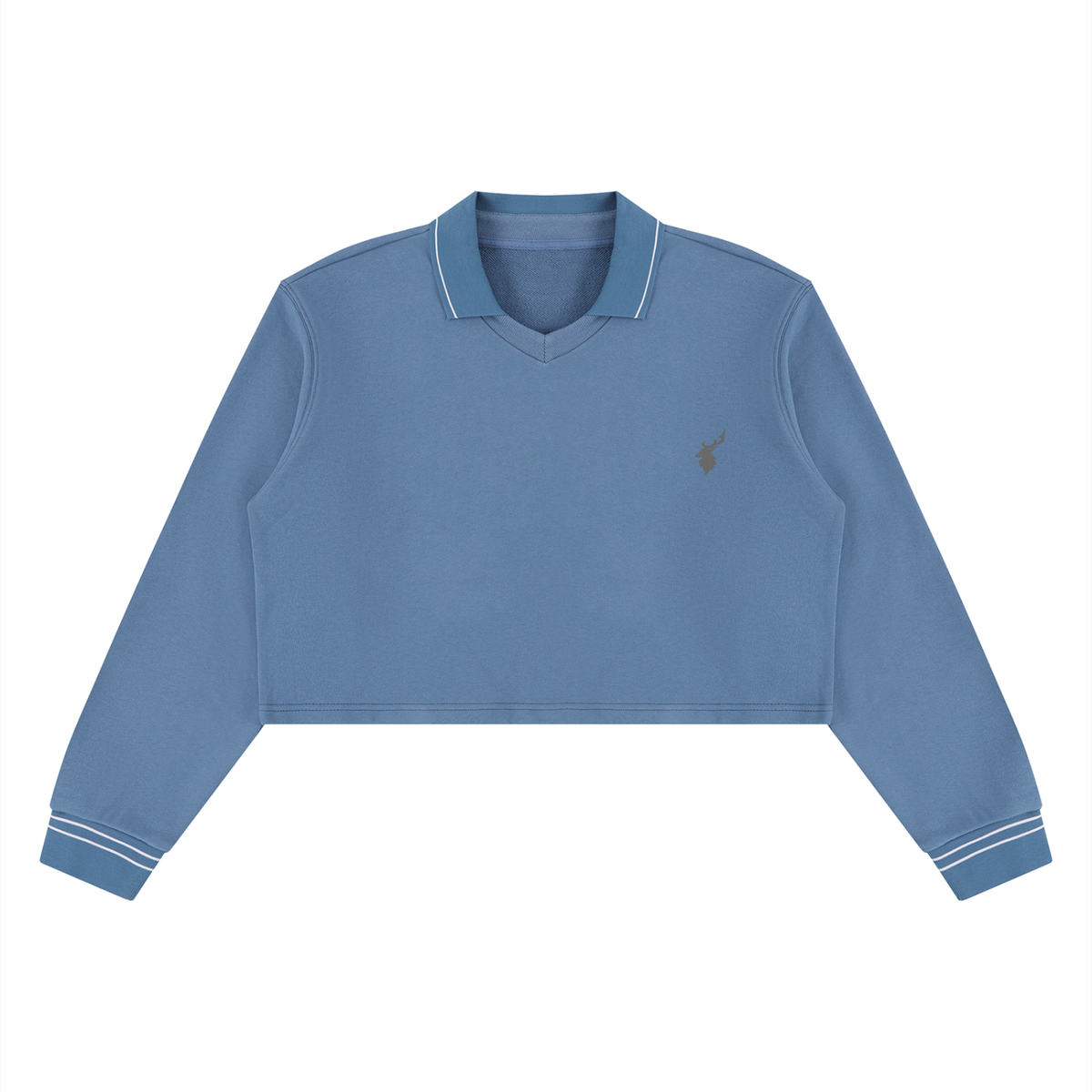 Women’s Crop Collared Sweatshirt
