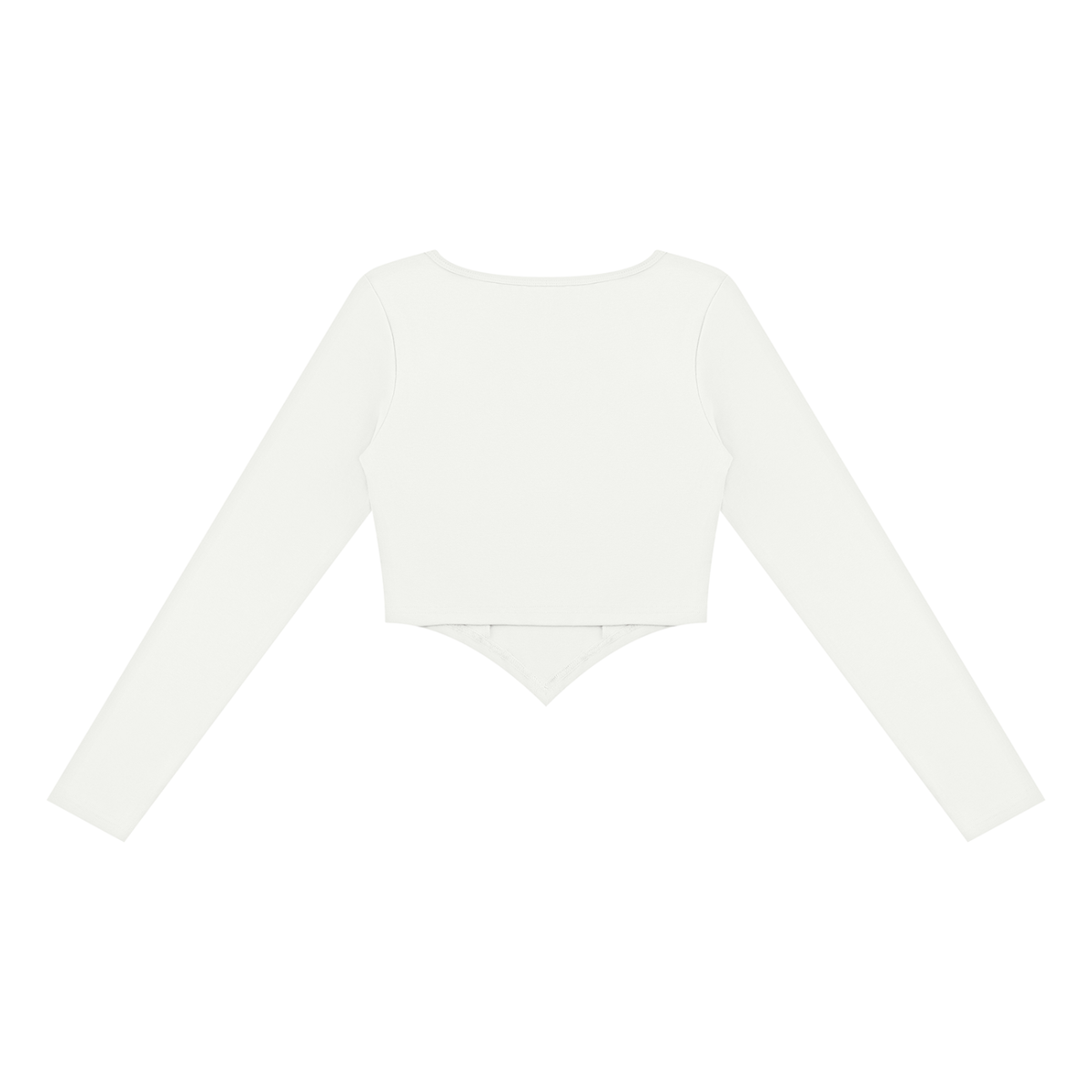 Women's Square Neck Cropped T-Shirt