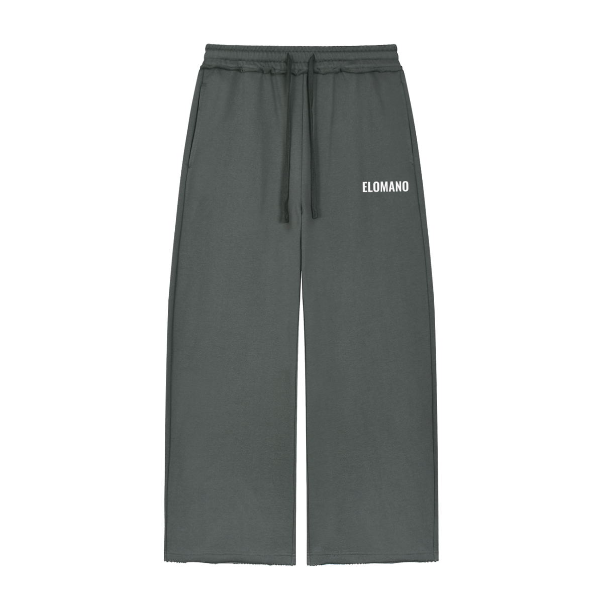 Women’s Wide Leg Raw Edge Sweatpants
