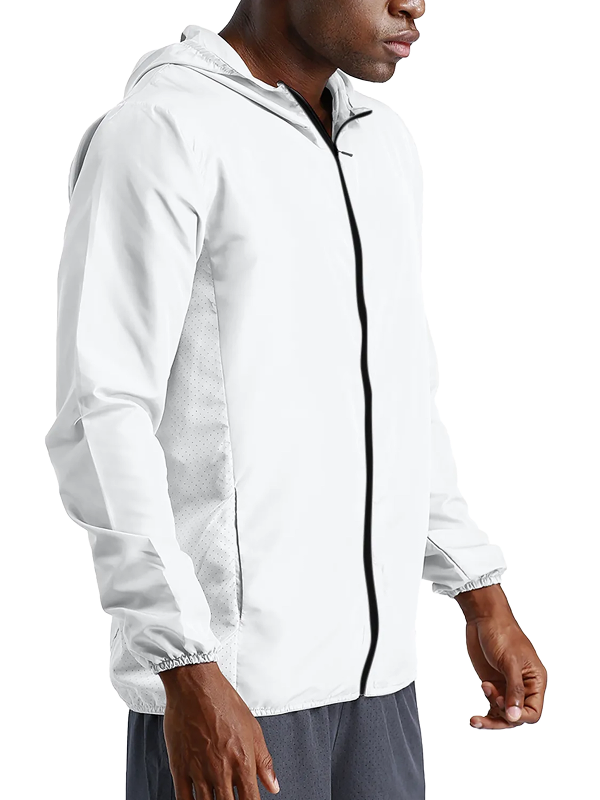 Soft Hooded Sports Jacket