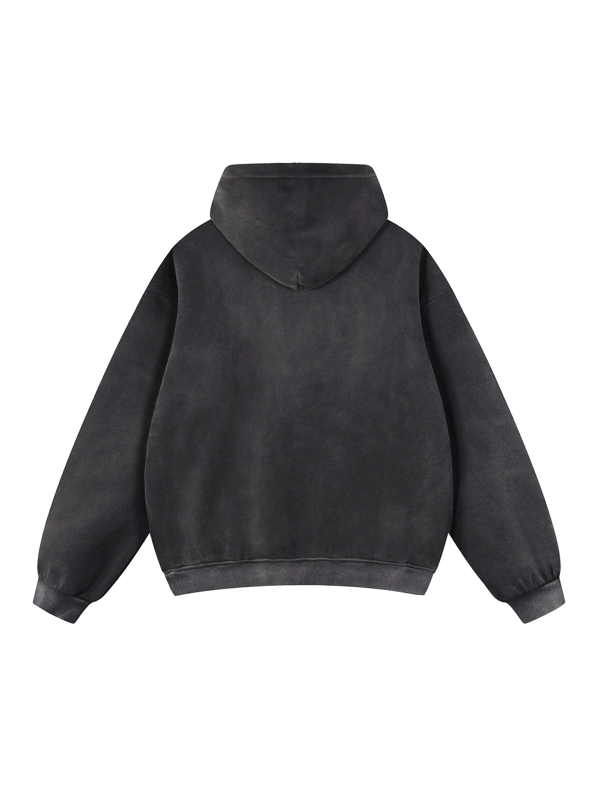 Sun Fade Contrast Tape Fleece Hoodie