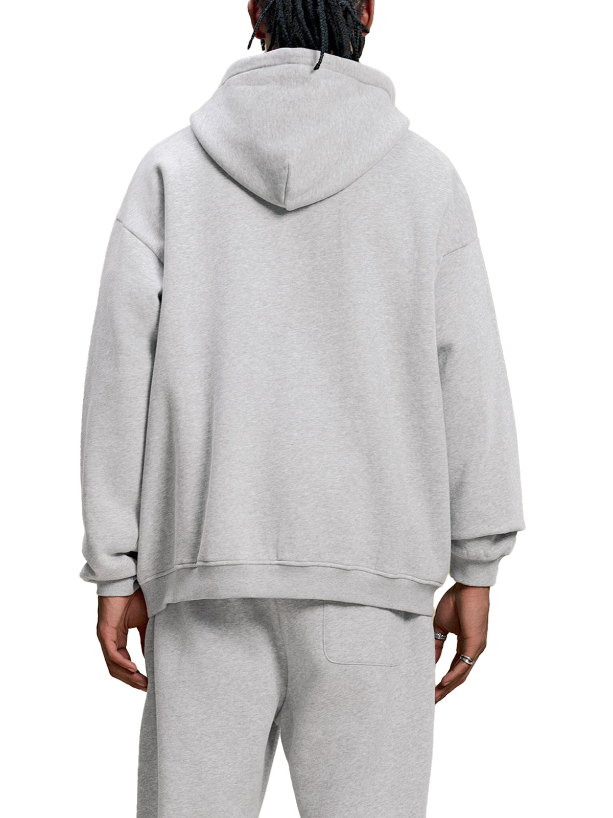 Sun Fade Contrast Tape Fleece Hoodie
