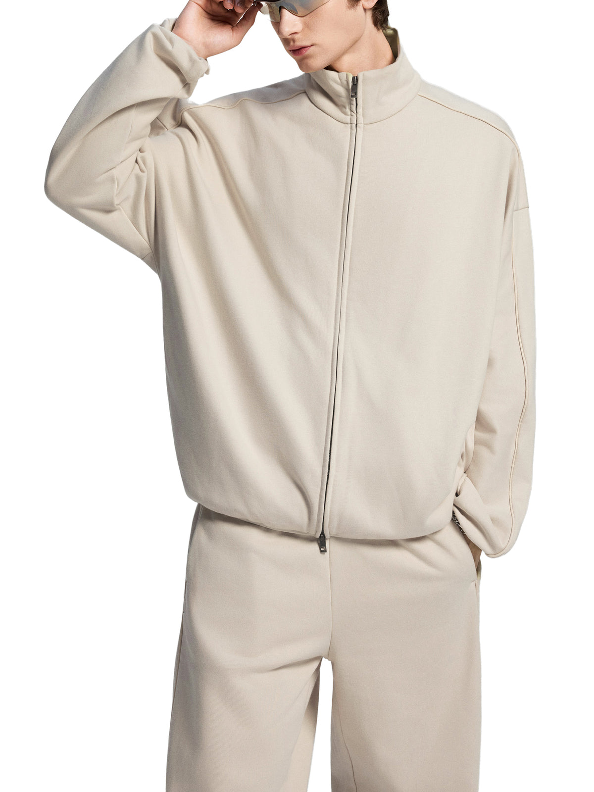 Essential Heavyweight Stand Collar Jacket