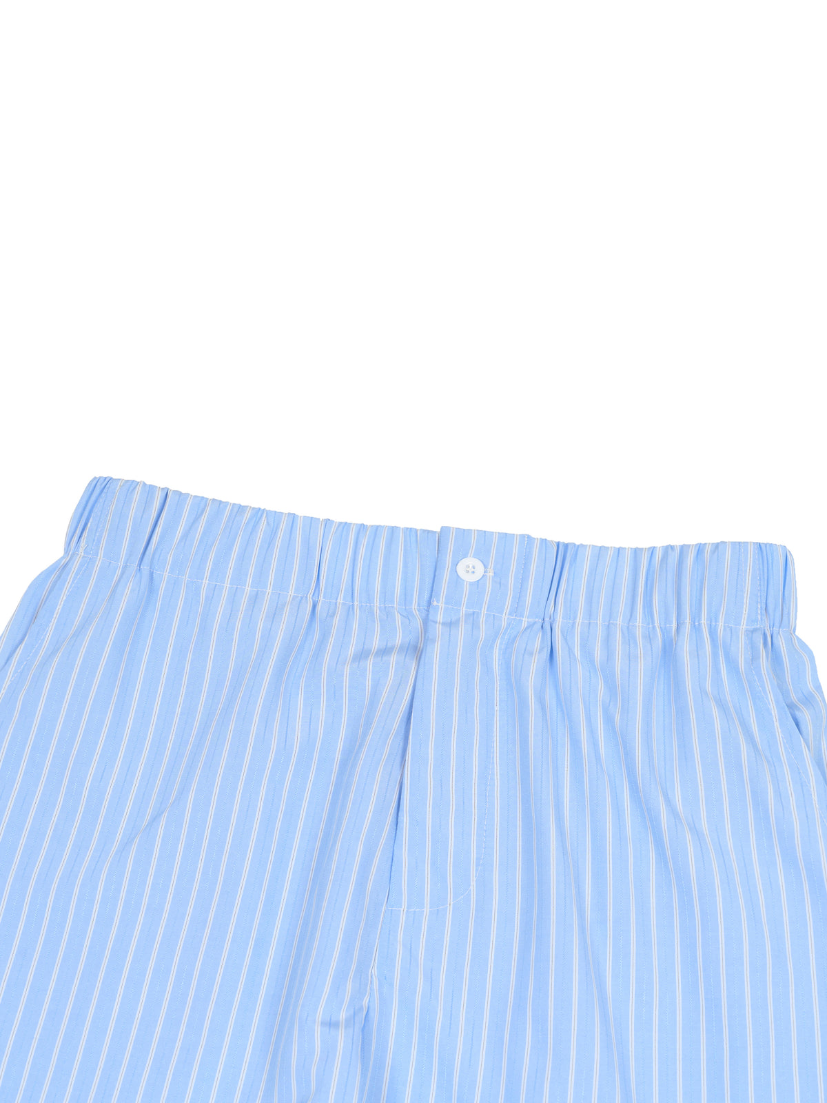 Striped Elastic Waist Shorts