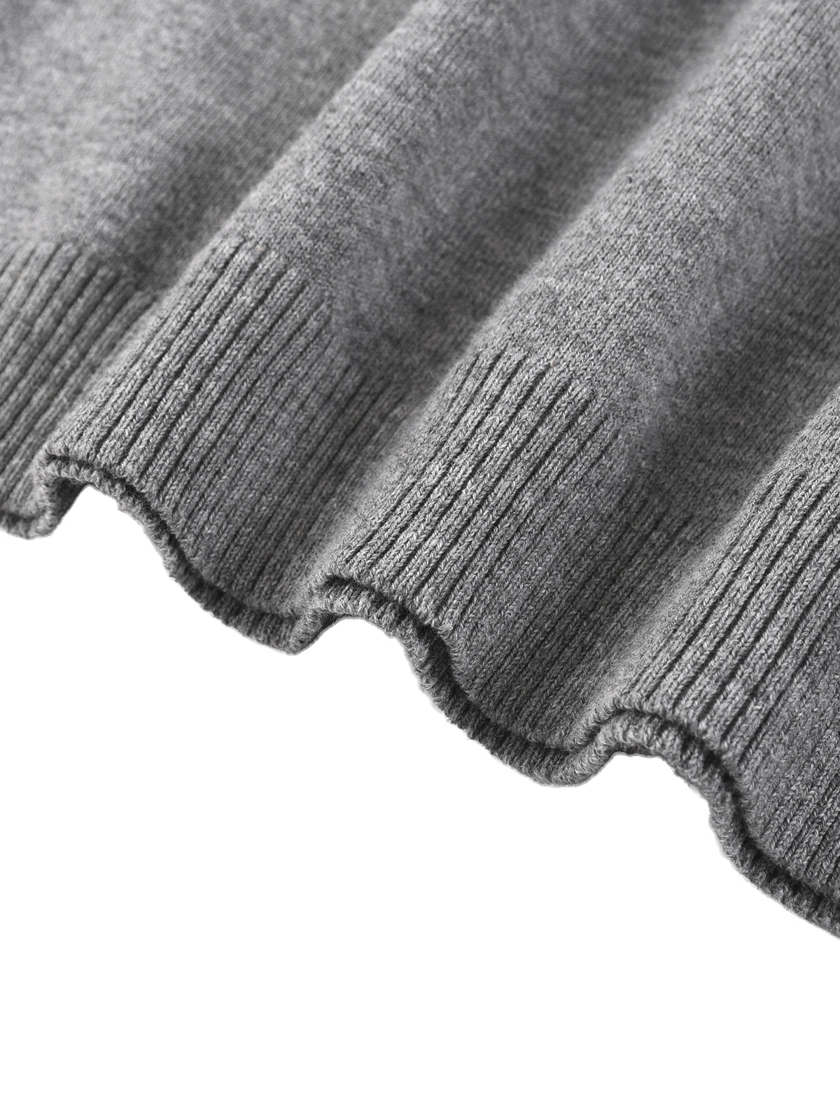 Cotton Knit Short Sleeve Henley T-Shirt