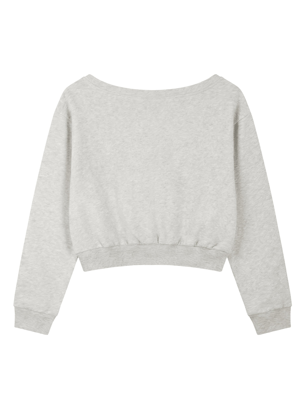 Women's Off-Shoulder Sweatshirt