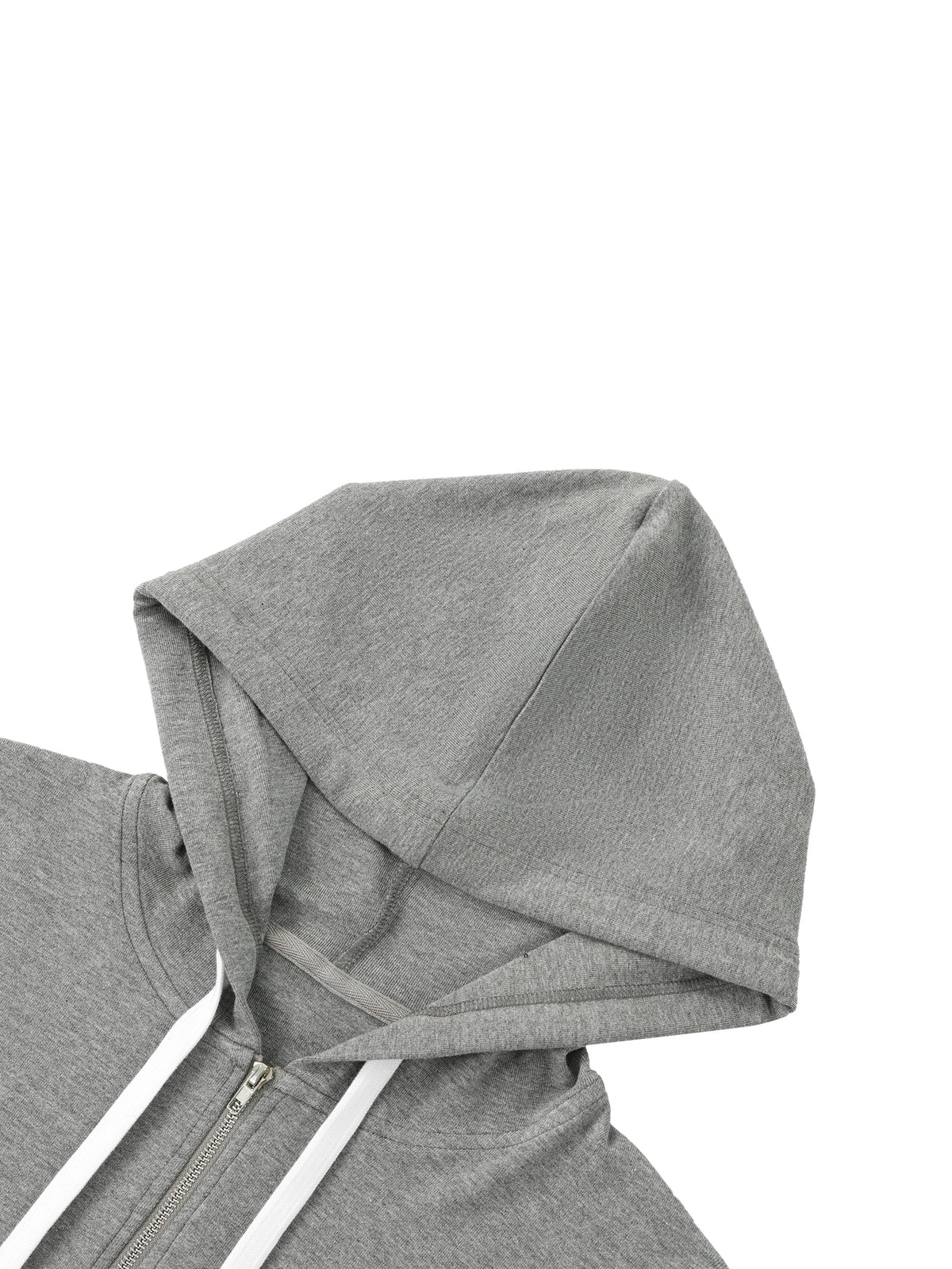 Women's Slim Cropped Full Zip Hoodie