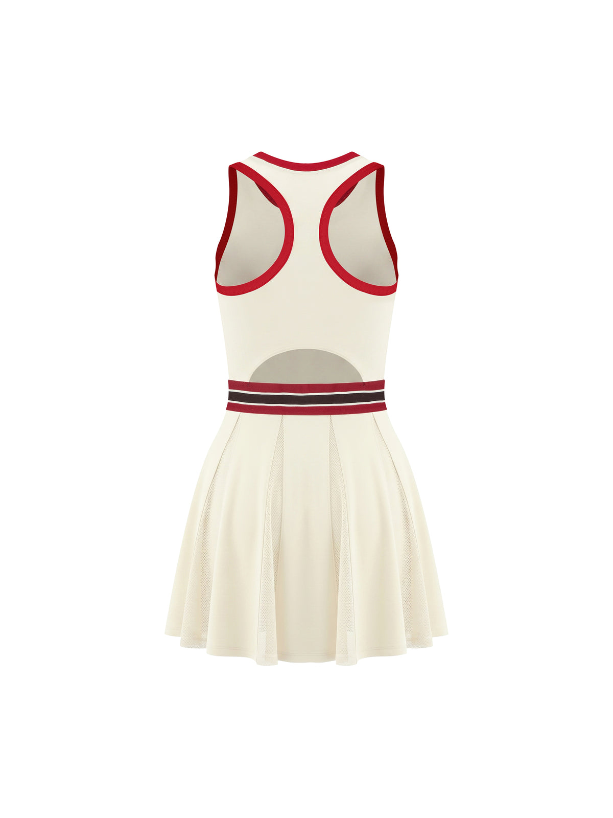 Women's Color Block A-Line Sleeveless Dress