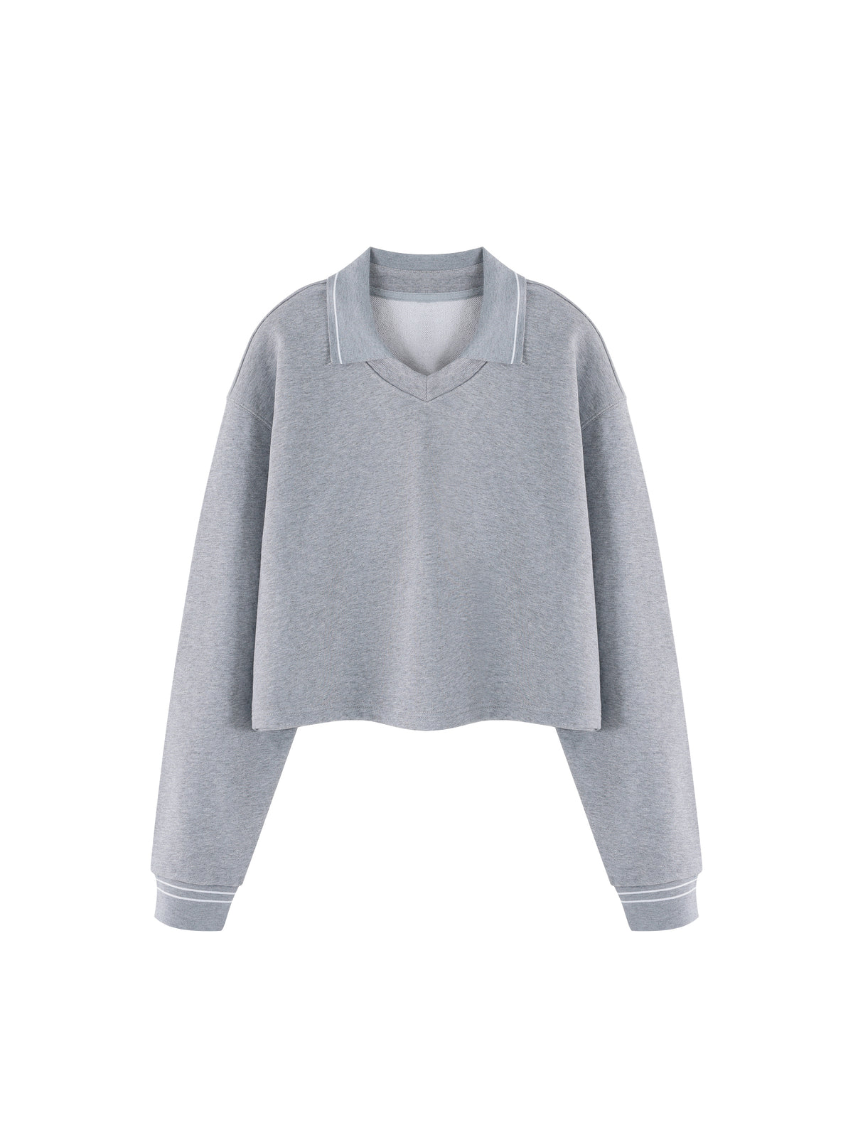 Women’s Crop Collared Sweatshirt