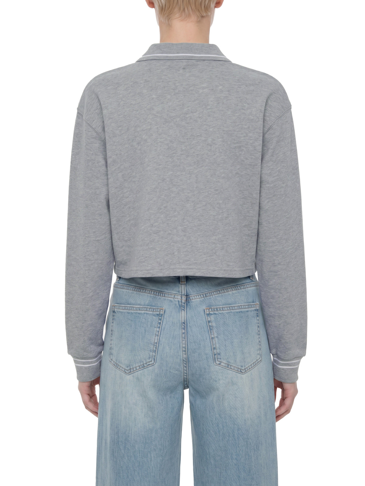 Women’s Crop Collared Sweatshirt