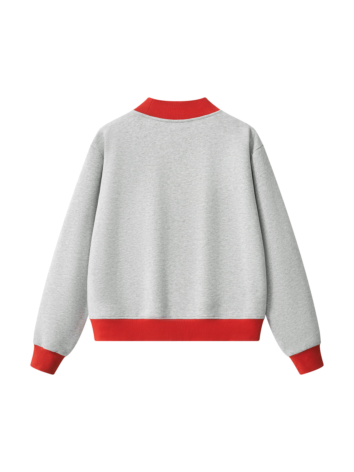 Women’s Mock Neck Crewneck Sweatshirt